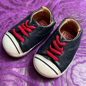 Umi leather baby shoes with rubber soles, NWOT